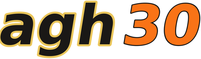 agh30 logo